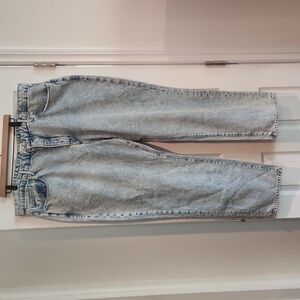 NWOT Good American Anthropology Plus Size 22 Light Denim Jeans Straight Leg